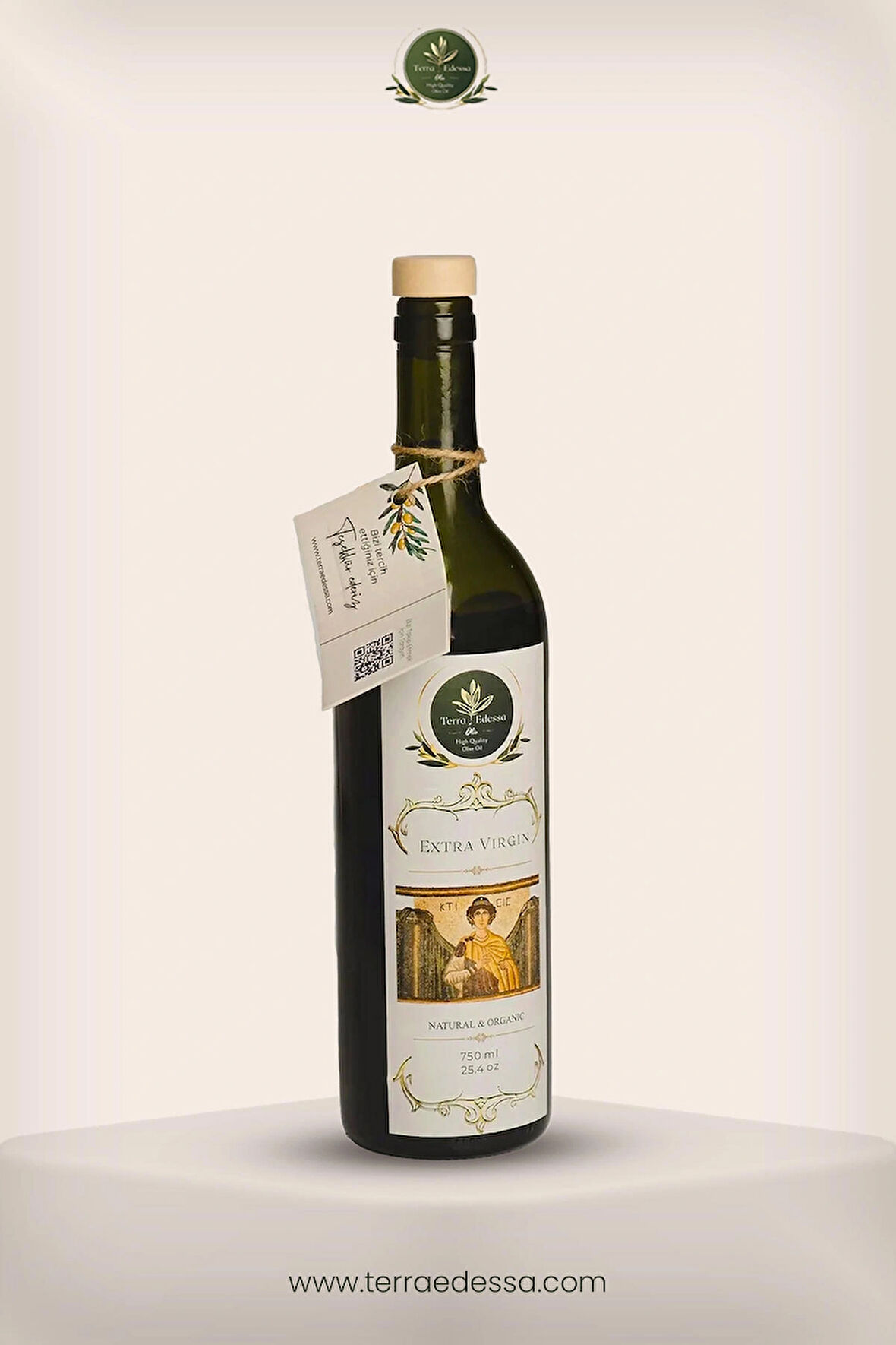 Erken Hasat Natürel Sızma Zeytinyağı - 750 ml - Mezopotamya'nın Bereketli Lezzeti