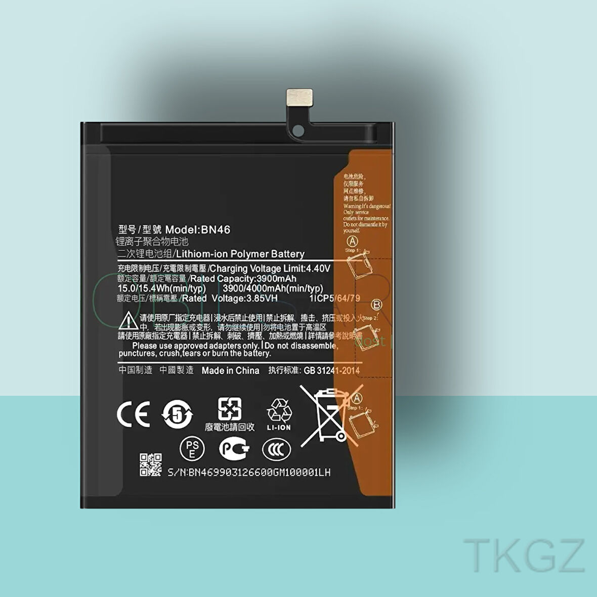 Tkgz - Xiaomi REDMİ 7 - BN46 - Batarya Pil Orijinal Sıfır