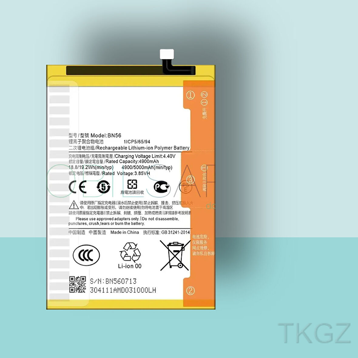 Tkgz - Xiaomi REDMİ 9A - BN56 - Batarya Pil Orijinal Sıfır