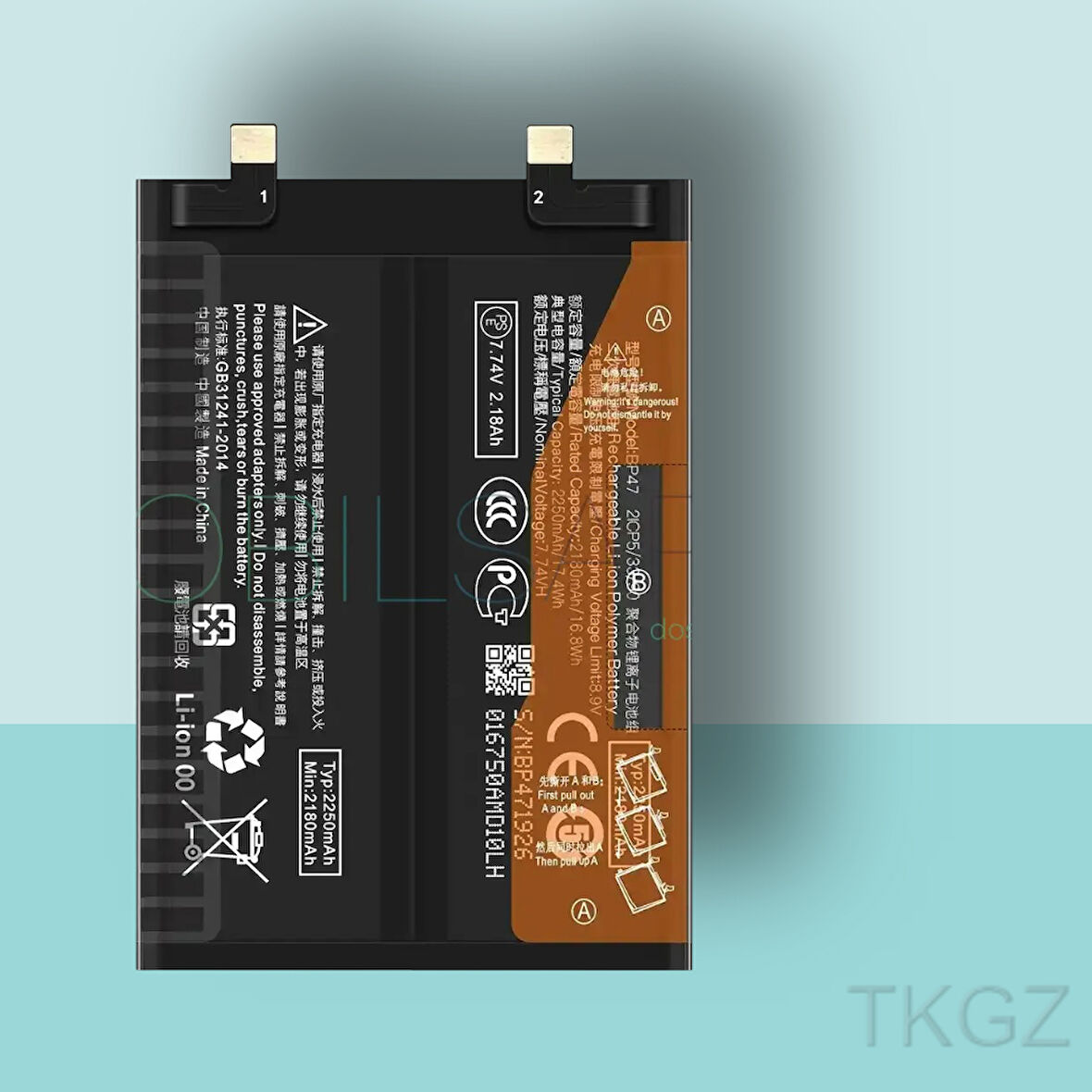 Tkgz - Xiaomi REDMİ NOTE 11 PRO PLUS -  BP47 - Batarya Pil Orijinal Sıfır