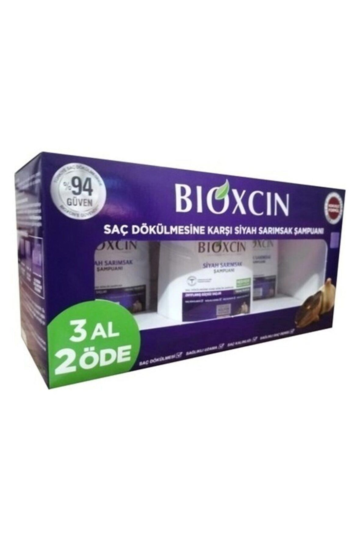 Siyah Sarımsaklı Şampuan