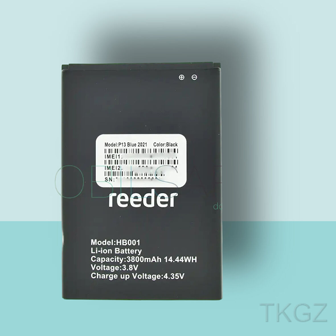 Tkgz - REEDER S19 MAX PRO S Batarya Pil Orijinal Sıfır