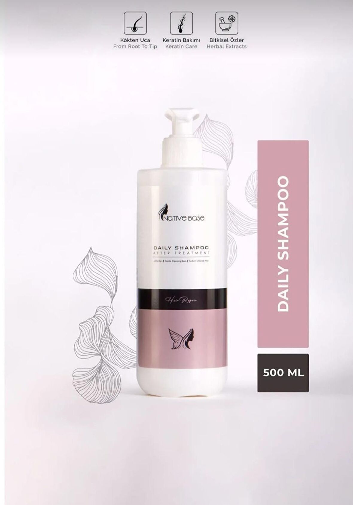 Native Base Günlük Şampuan 500 ml
