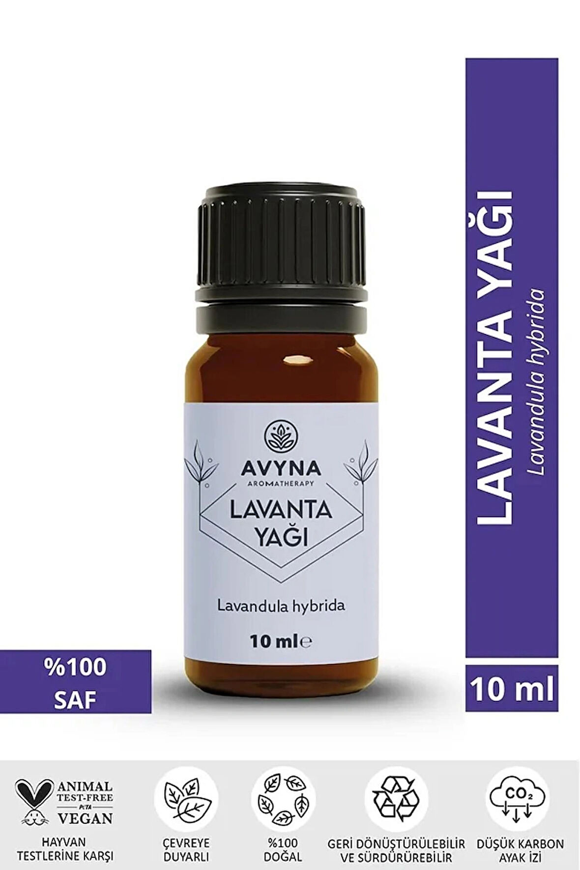 Reyo Avyna Lavanta Uçucu Yağı 10 ml %100 Saf ve Doğal