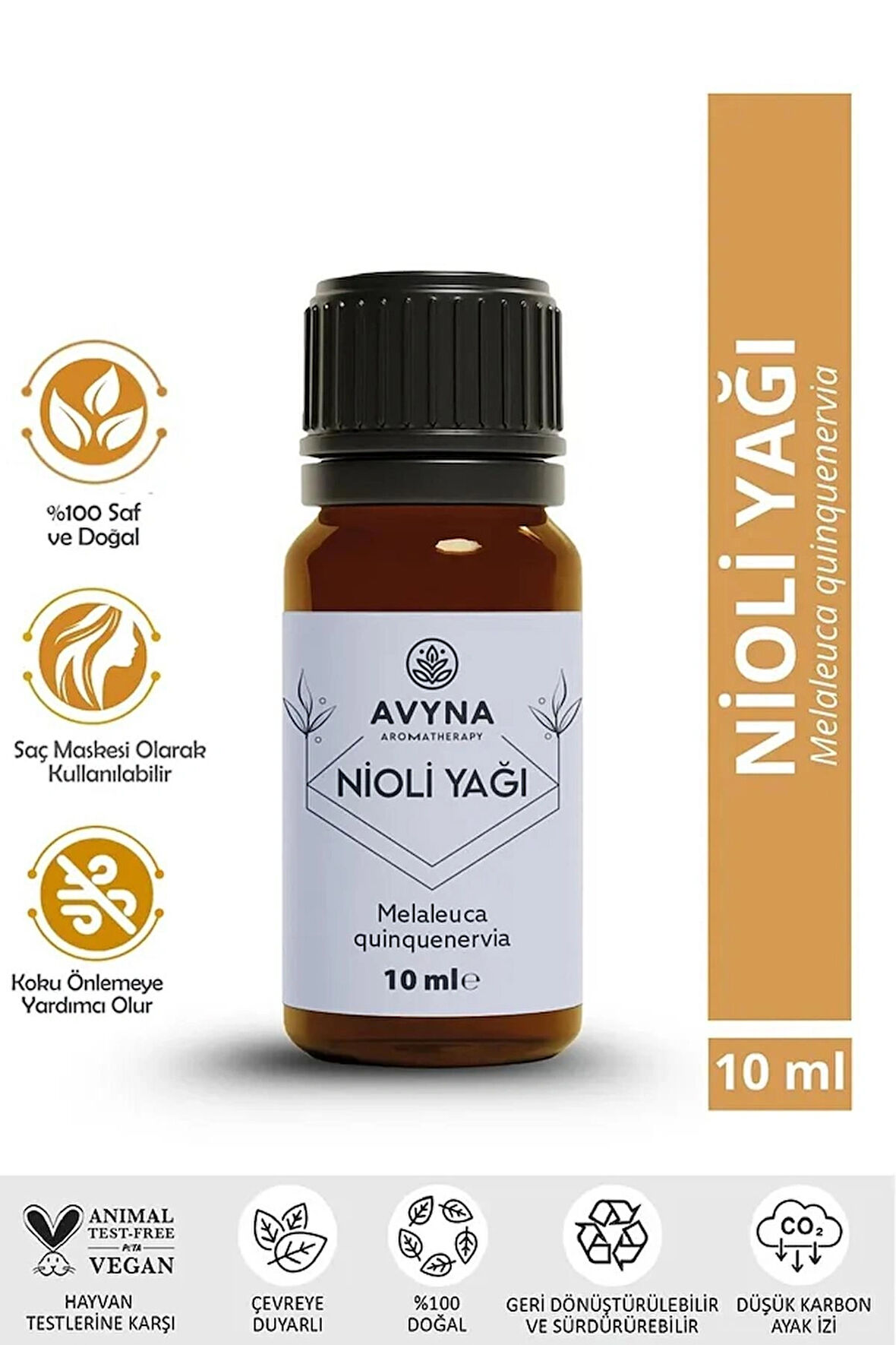 Reyo Avyna Nioli Uçucu Yağı 10 ml %100 Saf ve Doğal