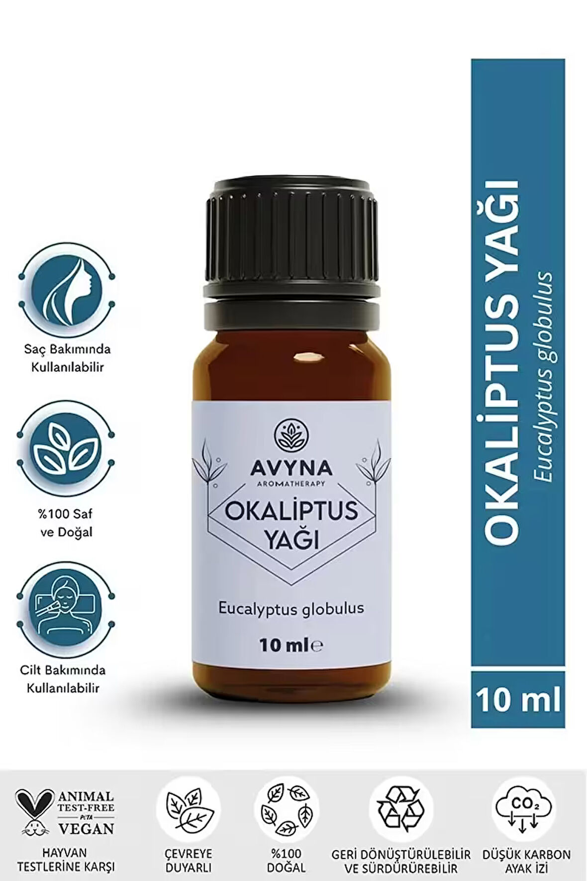 Reyo Avyna Okaliptus Uçucu Yağı 10 ml %100 Saf ve Doğal