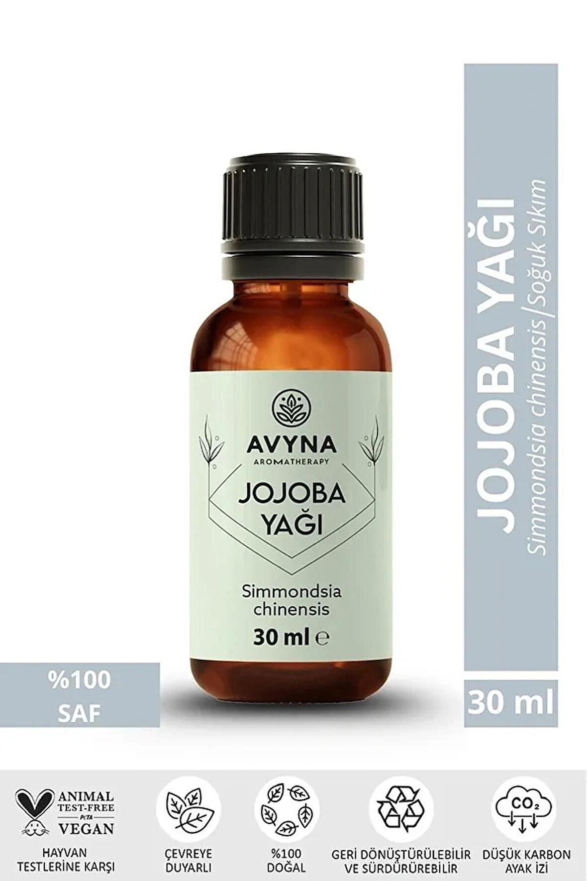 Reyo Avyna Jojoba Yağı 30 ml Soğuk Sıkım %100 Saf ve Doğal
