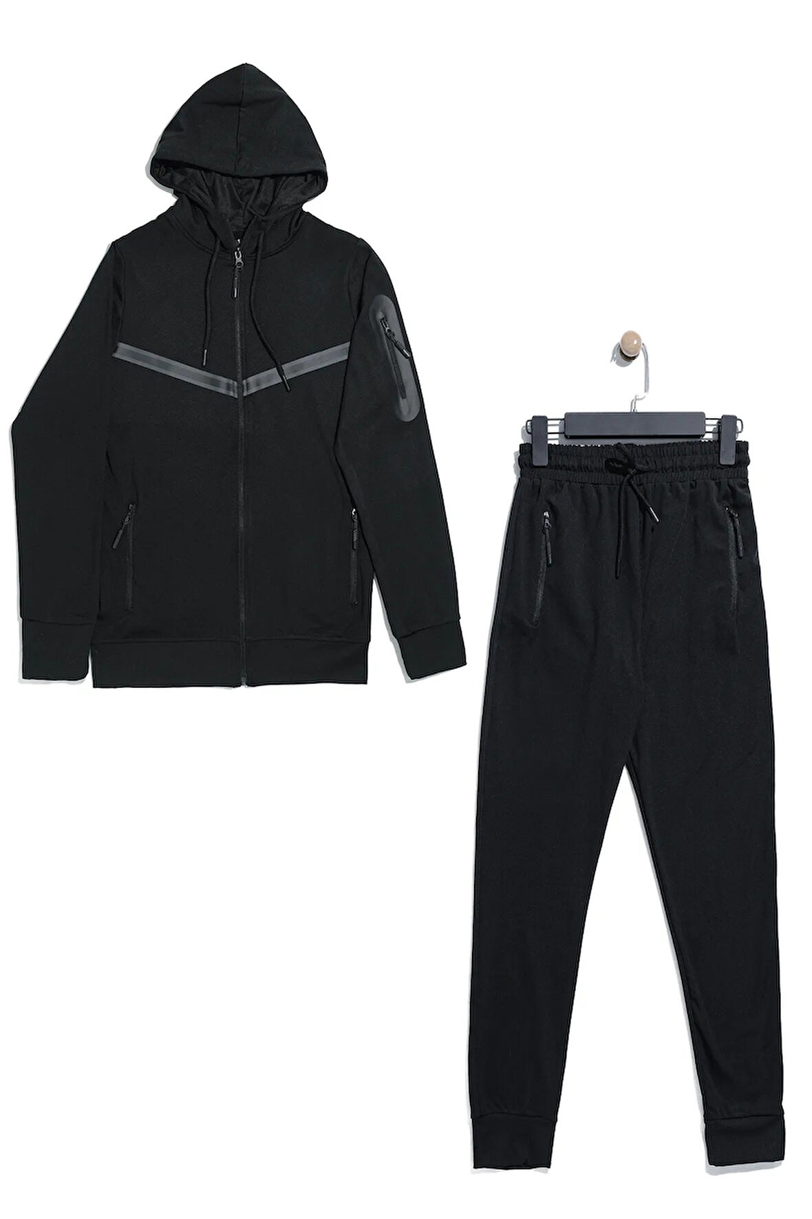 Unısex Dalgıç Kumaş Kapüşonlu Eşofman Takımı ESF-600