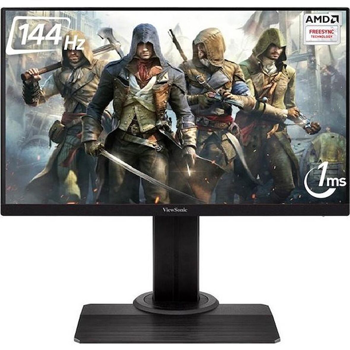 ViewSonic XG2405 VS17984 24" 1 MS 144 Hz HDMI+DP FreeSync Full HD IPS LED Monitör