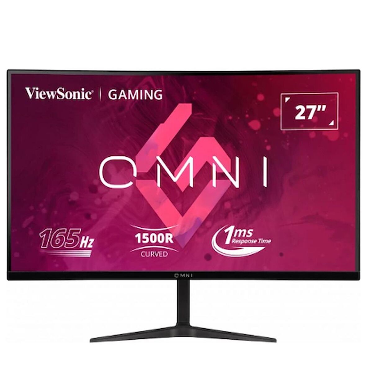 VIEWSONIC 27" VX2718 -2KPC-MHDJ 2K QHD 1MS 180HZ 2XHDMI DP HDR10 FREESYNC PREMIUM CURVE GAMING MONITOR