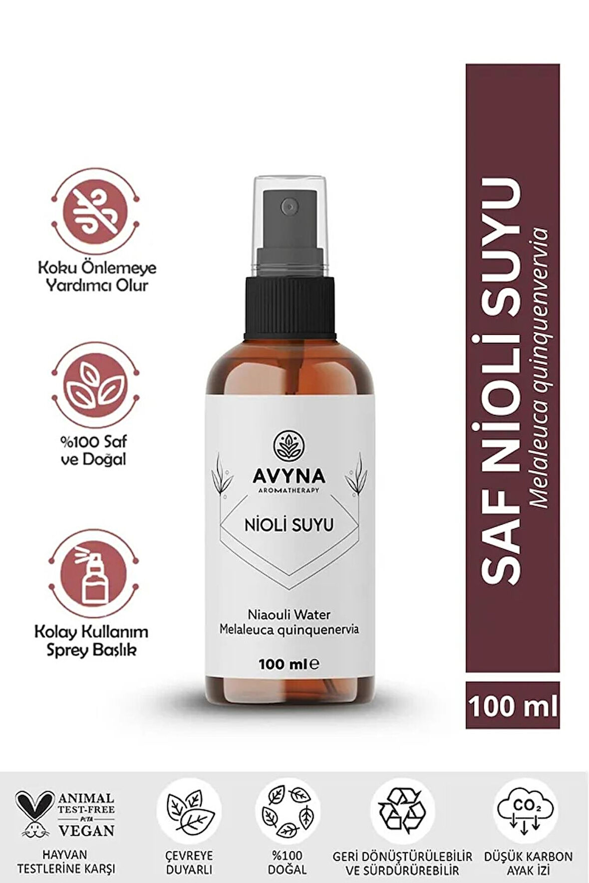 Reyo Avyna Nioli Suyu Cilt Toniği Ve Çamaşır Spreyi 100 ml