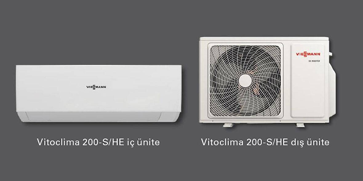 Viessmann Vitoclima 200-S/HE Trend SWAA200MHA050 18.000 BTU İnverter Duvar Tipi Klima