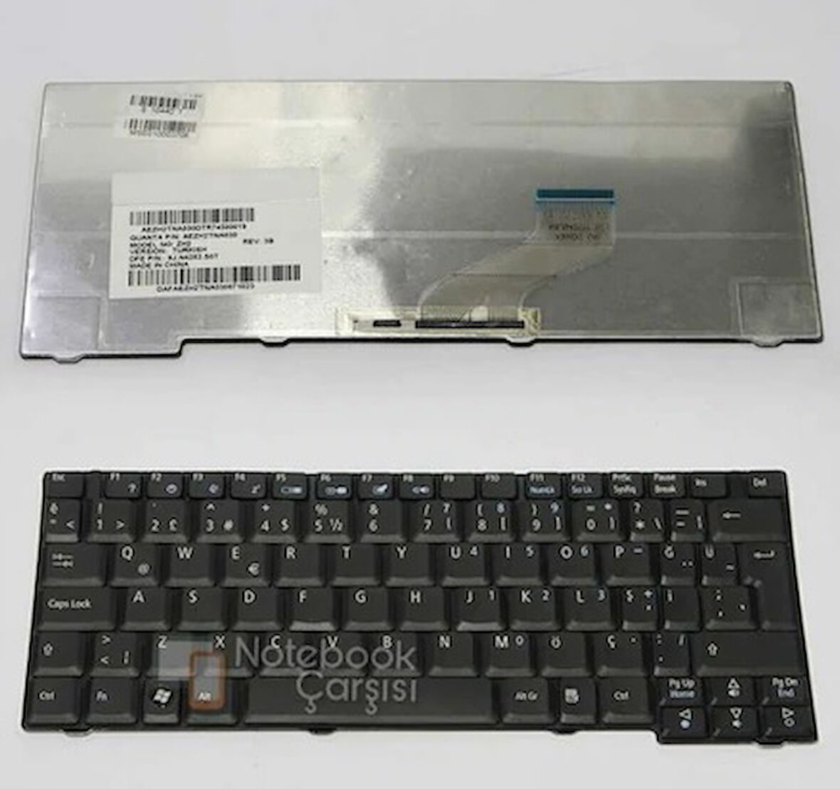 ZH1 Klavye Siyah Türkçe