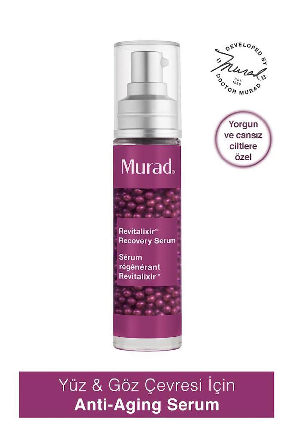 Murad Revitalixir  Recovery Serum 40 ml  Canlandırıcı ve Onarıcı Serum 