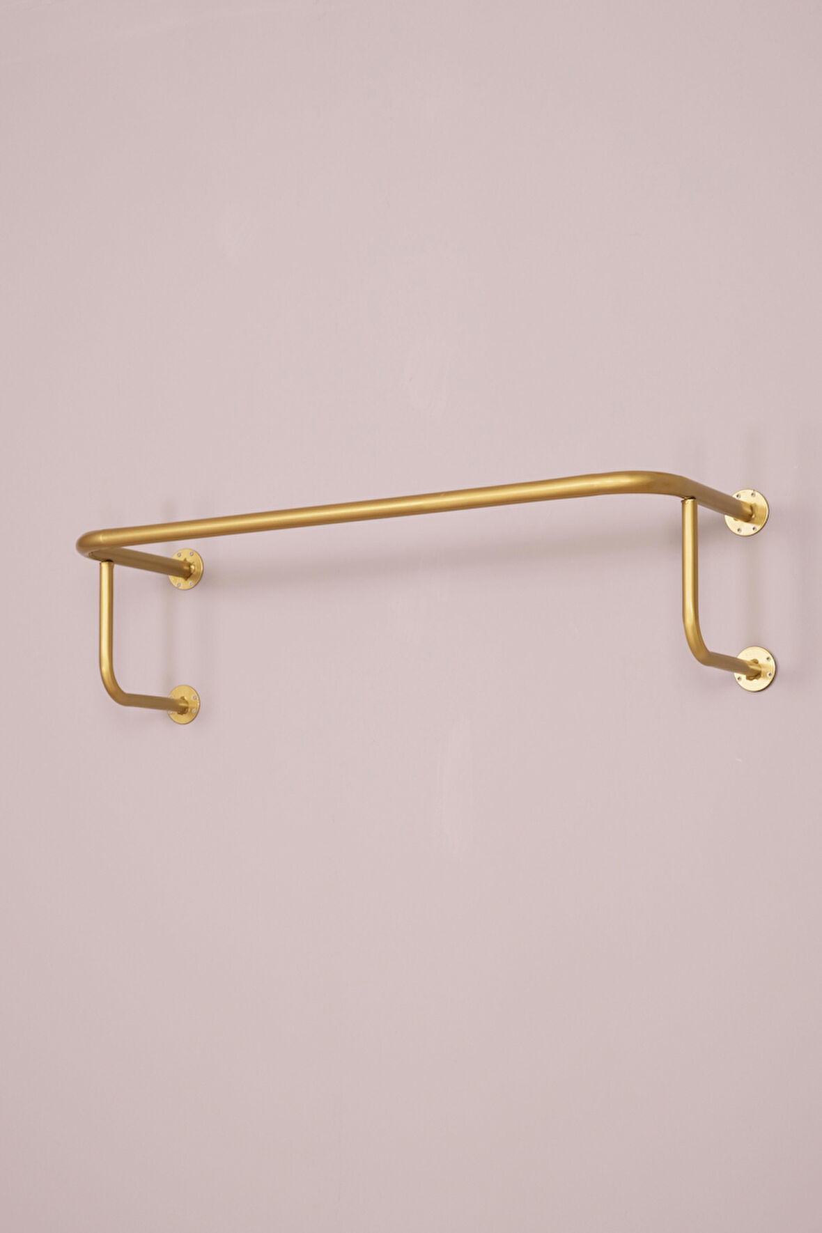 Destekli Yuvarlak Borudan U Askı 90 cm Gold