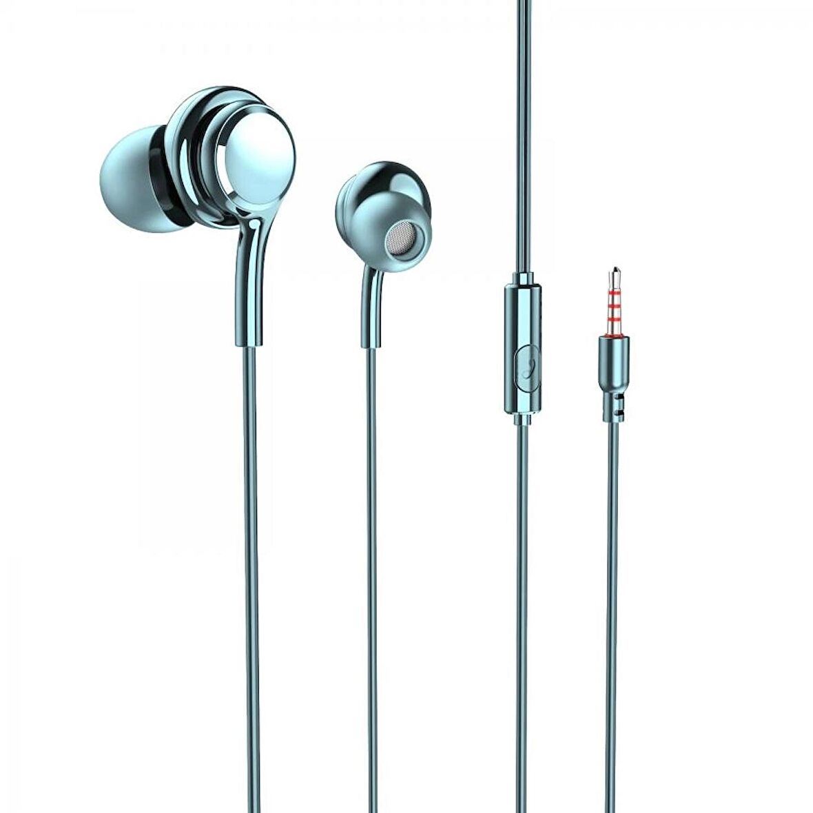 Cokike C8 Mikrofonlu Kulakiçi Kulaklık Jack Girişli Android Uyumlu 3.5 mm Kulaklık
