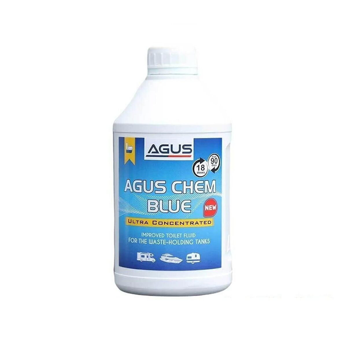 Agus Ultra Konsantre Karavan & Tekne WC Kimyasalı 1 Litre