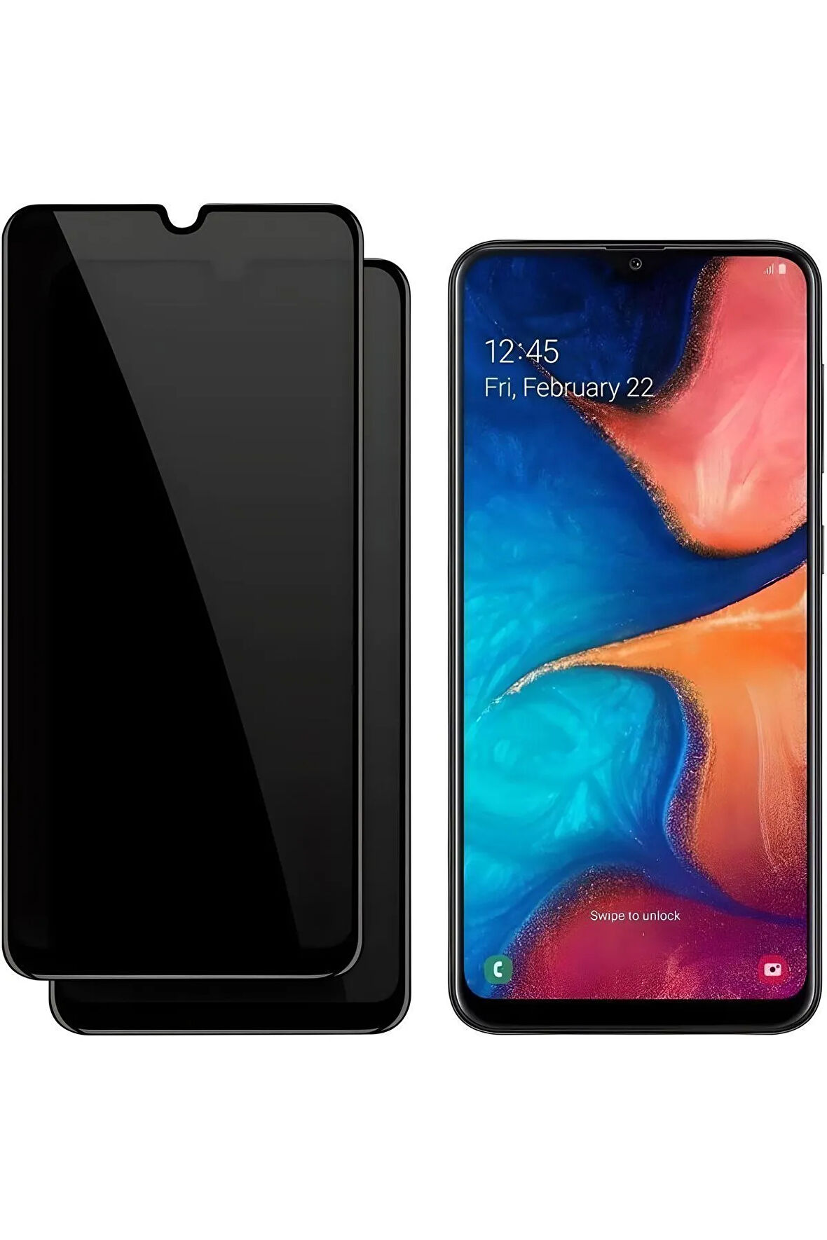 Samsung A50/A30/A20/M30/A30S/A50S Çizilmeye Dayanıklı ve Kabarcıksız Hayalet Ekran Koruyucu