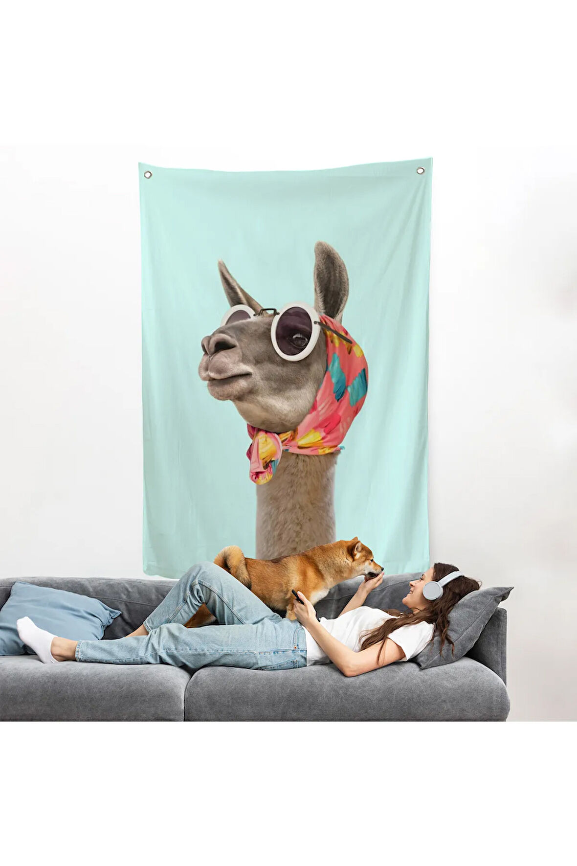 Sosyetik Lama Duvar Örtüsü-7678