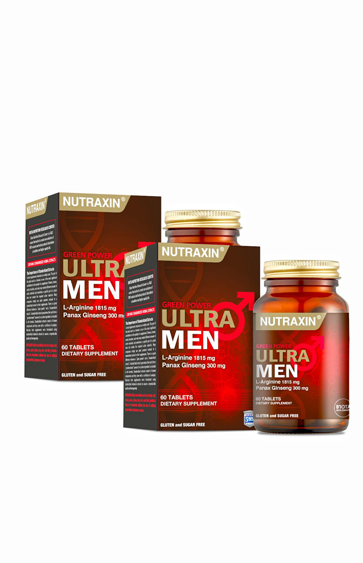 Nutraxin Ultramen 60 Tablet x 2 Adet