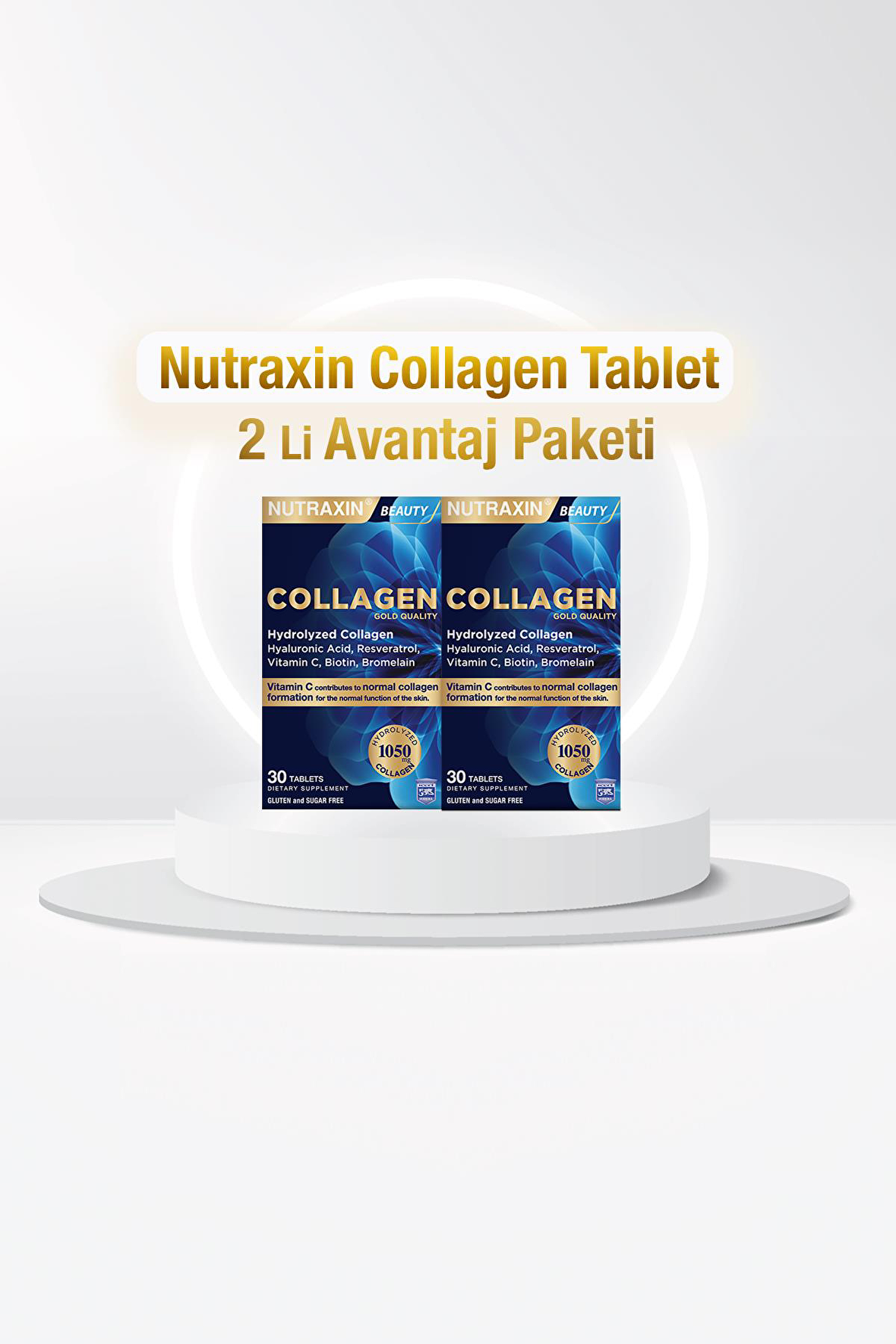 Nutraxin Collagen 30 Tablet x 2 Adet