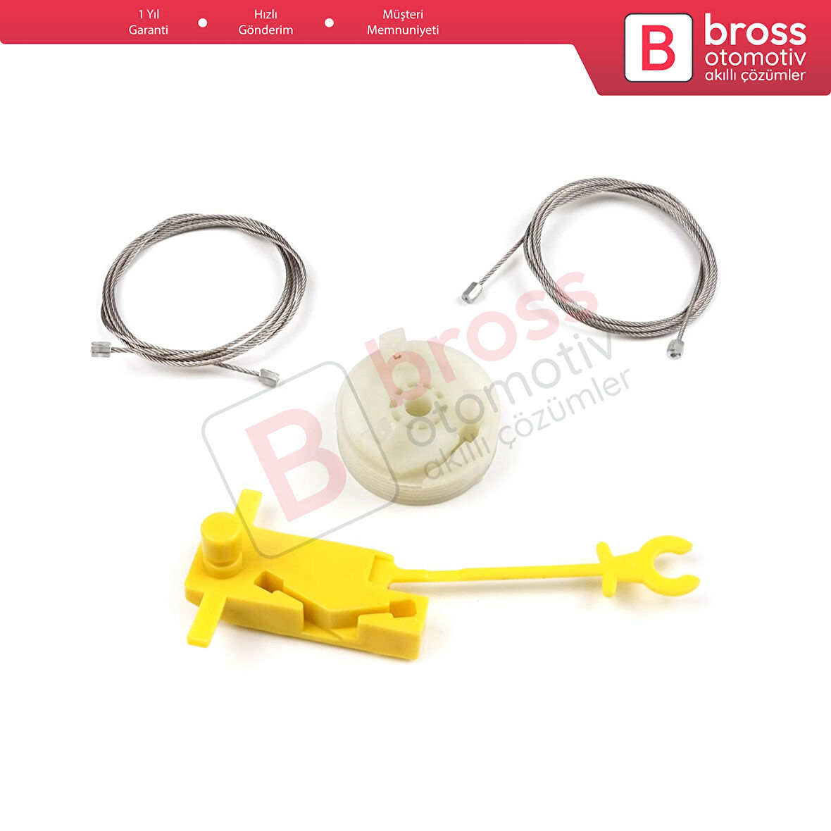 Renault Trafic MK2 Vivaro Primastar 2001-2015 7700311820 İçin Elektrikli Ön Sol Cam Kriko Tamir Seti