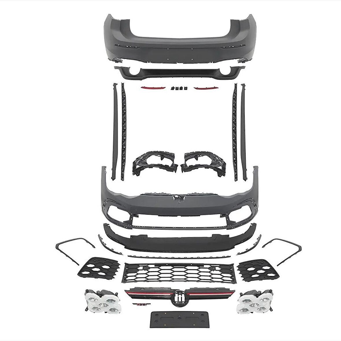 Vw golf 8 gti body kit tampon seti 2021+