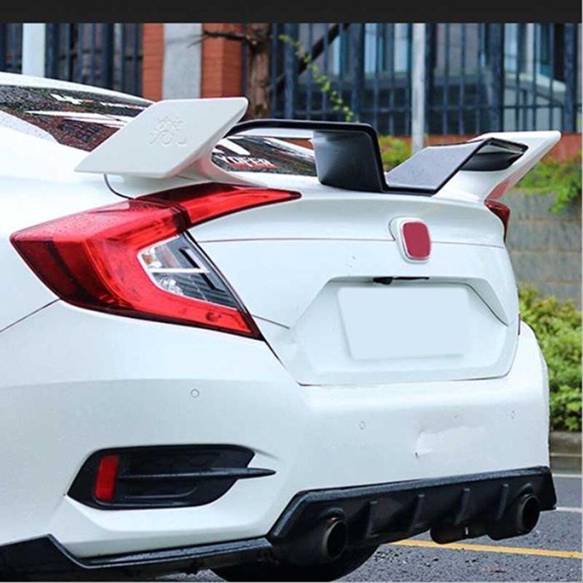 Honda civic fc5 bagaj üstü spoiler m model 2016+