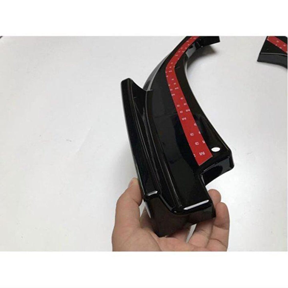 honda civic fc5 uyumlu arka çıkıntılı flap parlak siyah 2016-2020