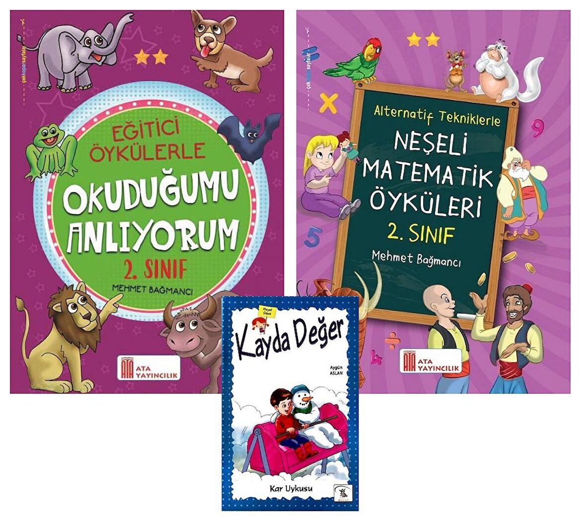 Ata 2.Sınıf Okuduğumu Anlıyorum + Neşeli Matematik Öyküleri