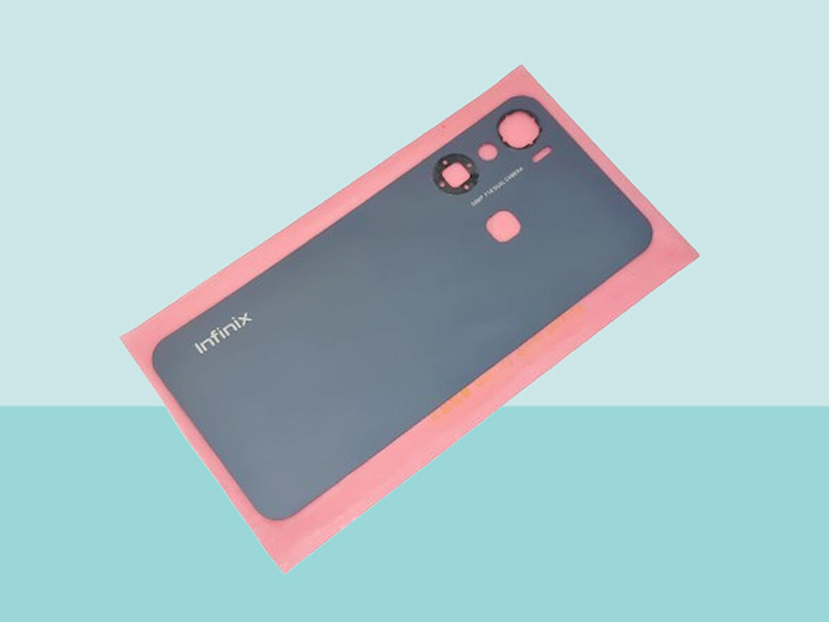 Infinix HOT 12 PRO Uyumlu Arka Kapak Batarya Kapağı - SİYAH