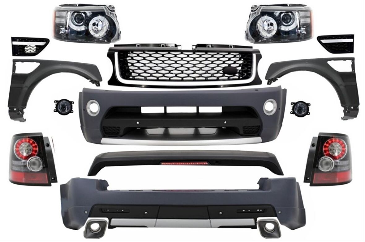 Lr range rover sport L320 autobiography body kit tampon seti 2005 / 2012