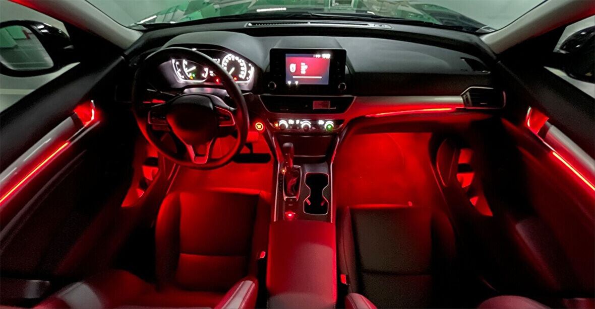 Autogp  Honda accord ambiyans aydınlatma seti 64 renk 2019+