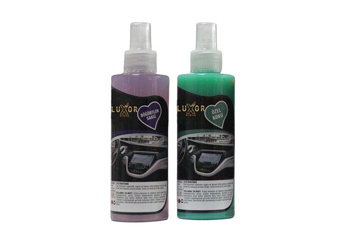 Luxor Kimya Böğürtlen Sakız ve Özel Oto Kokusu 2x200 ML