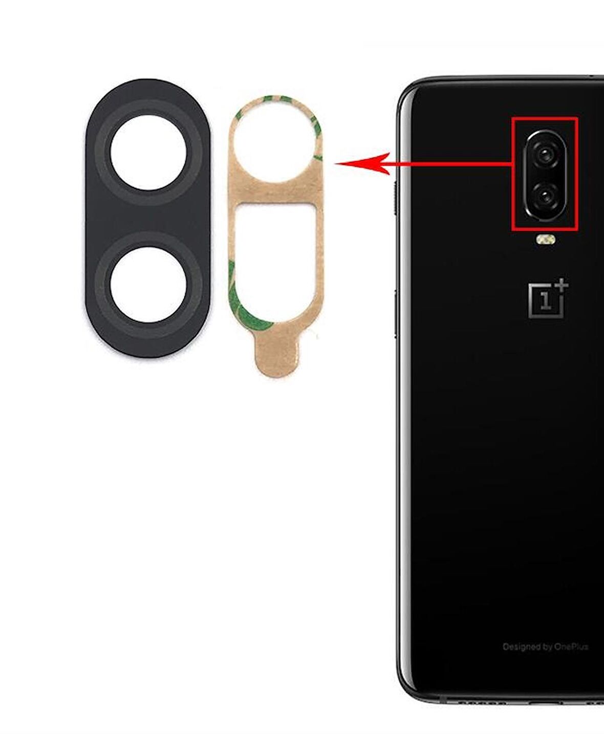 OnePlus 6 Kamera Lensi Camı A6000 A6003