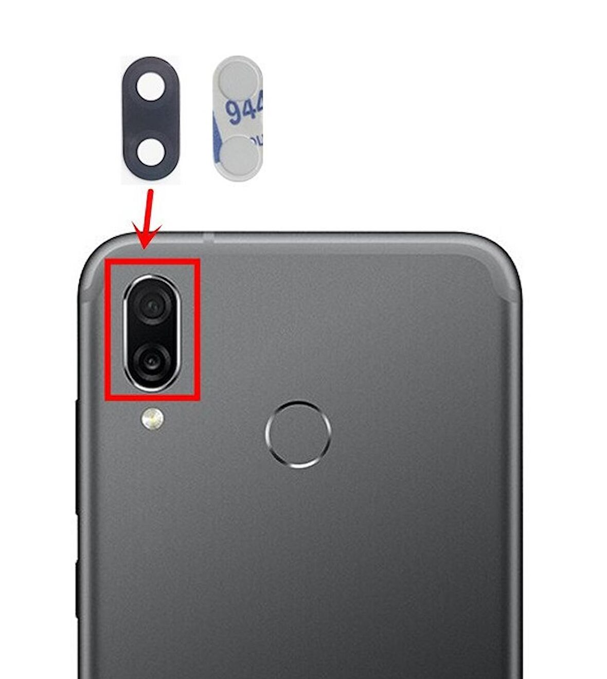 Huawei Honor Play Kamera Lensi Camı COR-L29 COR-L09 COR-AL00 COR-AL10 COR-TL10