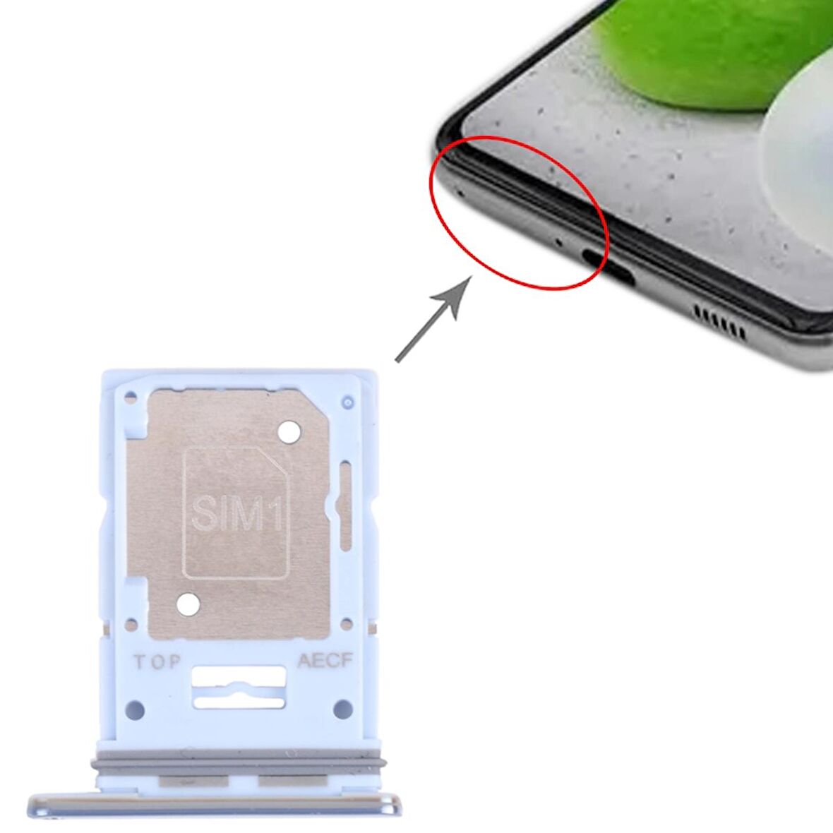 Samsung Galaxy A53 5G Sim Kart Tepsisi SM-A536E