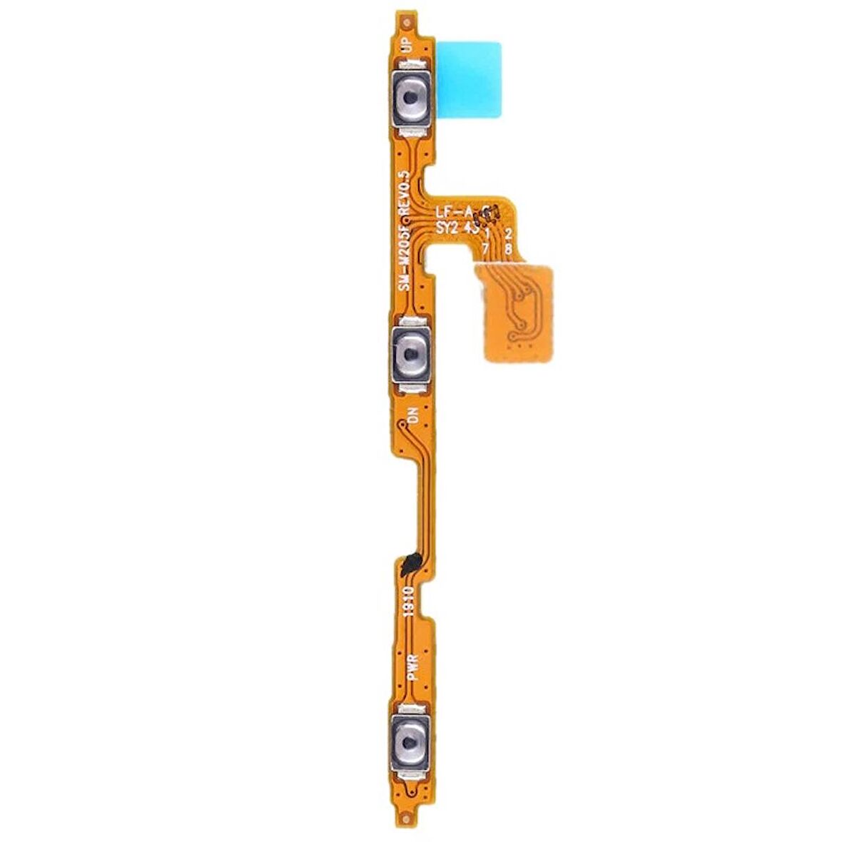 Samsung Galaxy M10 Uyumlu On Off Yan Ses Power Film Flex SM-M105F