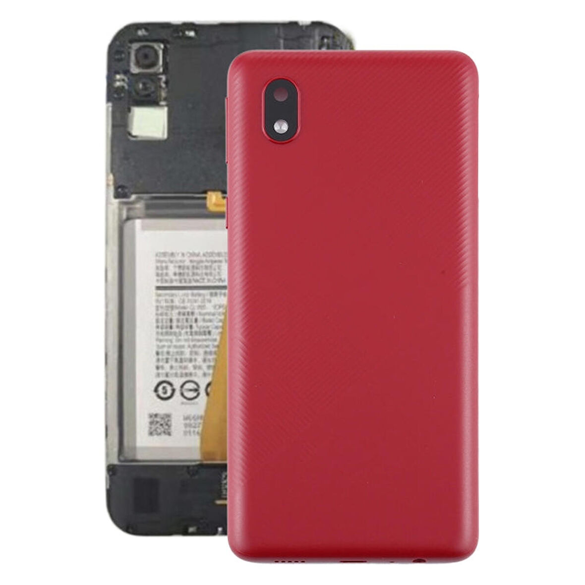 Samsung A01 Uyumlu  Arka Pil Batarya Kapağı SM-A015F