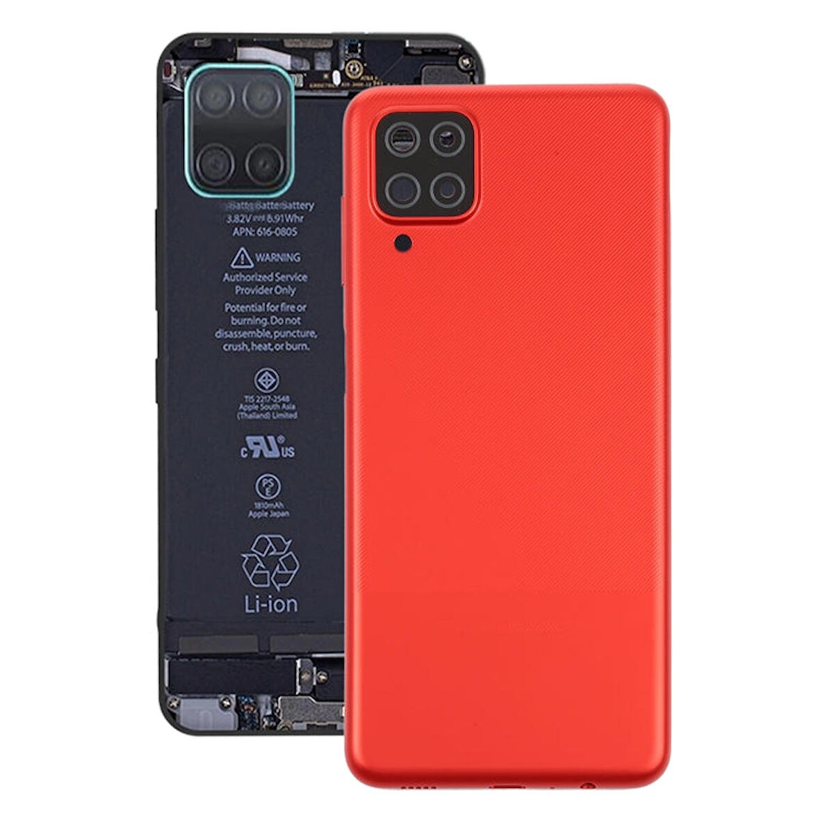 Samsung Galaxy A12 Uyumlu Arka Pil Batarya Kapağı SM-A125F