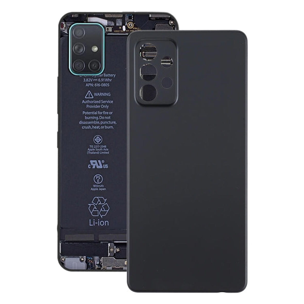 Samsung A72 Uyumlu Arka Pil Batarya Kapağı SM-A725F