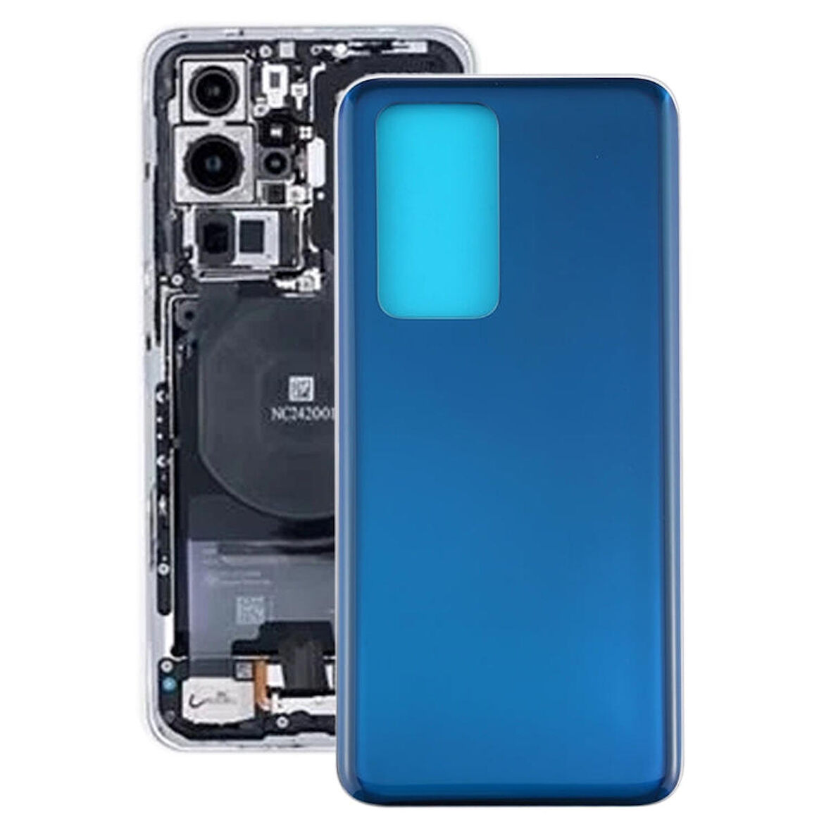 Huawei P40 Pro Uyumlu Arka Pil Batarya Kapağı ELS-N04 ELS-AN00
