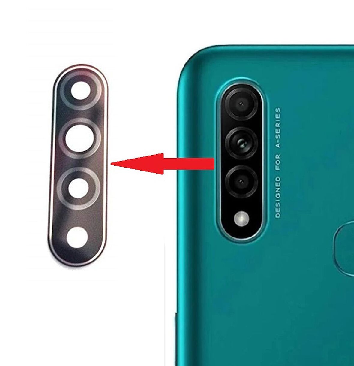 Realme 5i Uyumlu Kamera Lensi Cam RMX2030 RMX2032