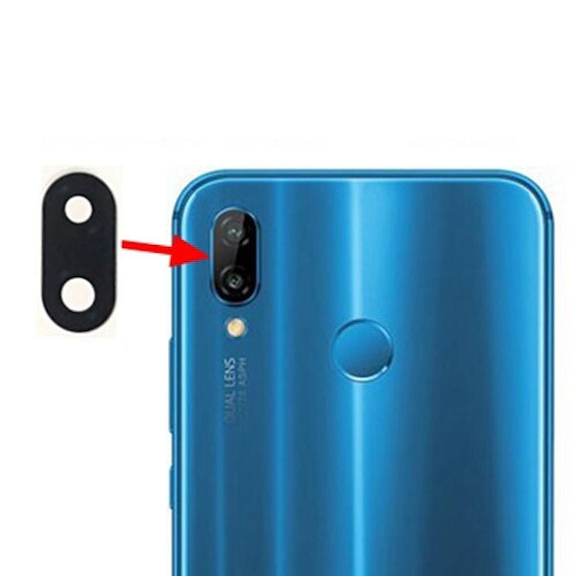 Huawei P20 Lite Kamera Lensi NE-TL00 ANE-LX1 ANE-LX2 ANE-LX3