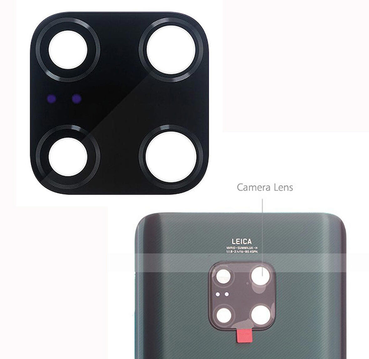 Huawei Mate 20 Pro Kamera Lensi Camı LYA-L09 LYA-L29 LYA-AL00 LYA-AL10 LYA-TL00 LYA-L0C