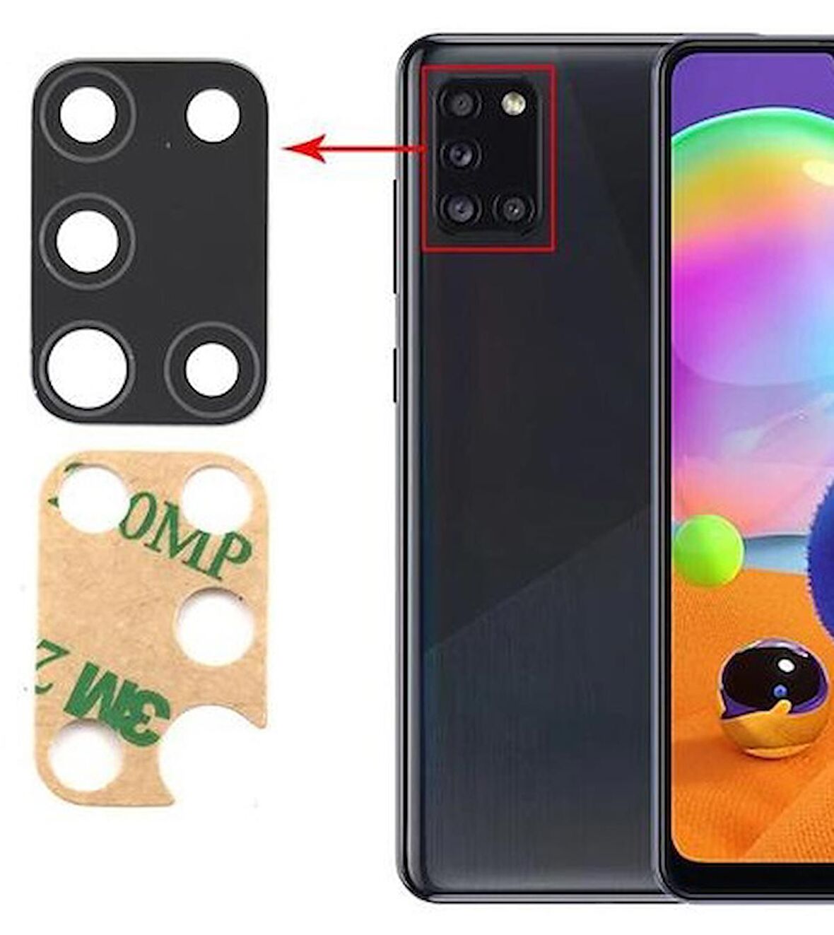 Samsung A31 Kamera Lensi Cam SM-A315F