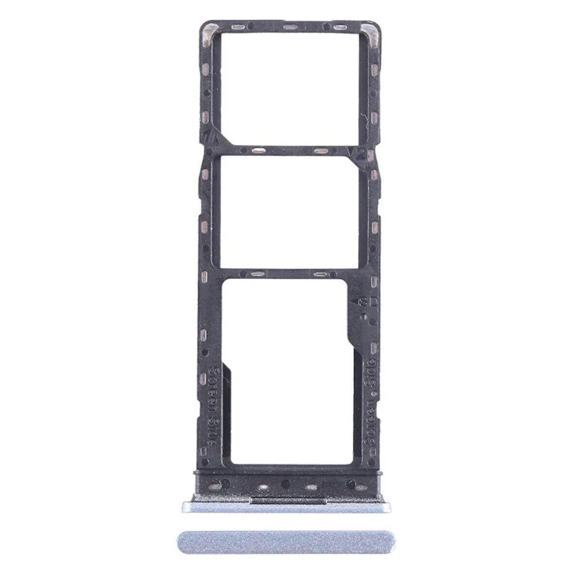 Infinix Uyumlu Hot 30i Sim Kart Tepsisi X669, X669C, X669D Mavi