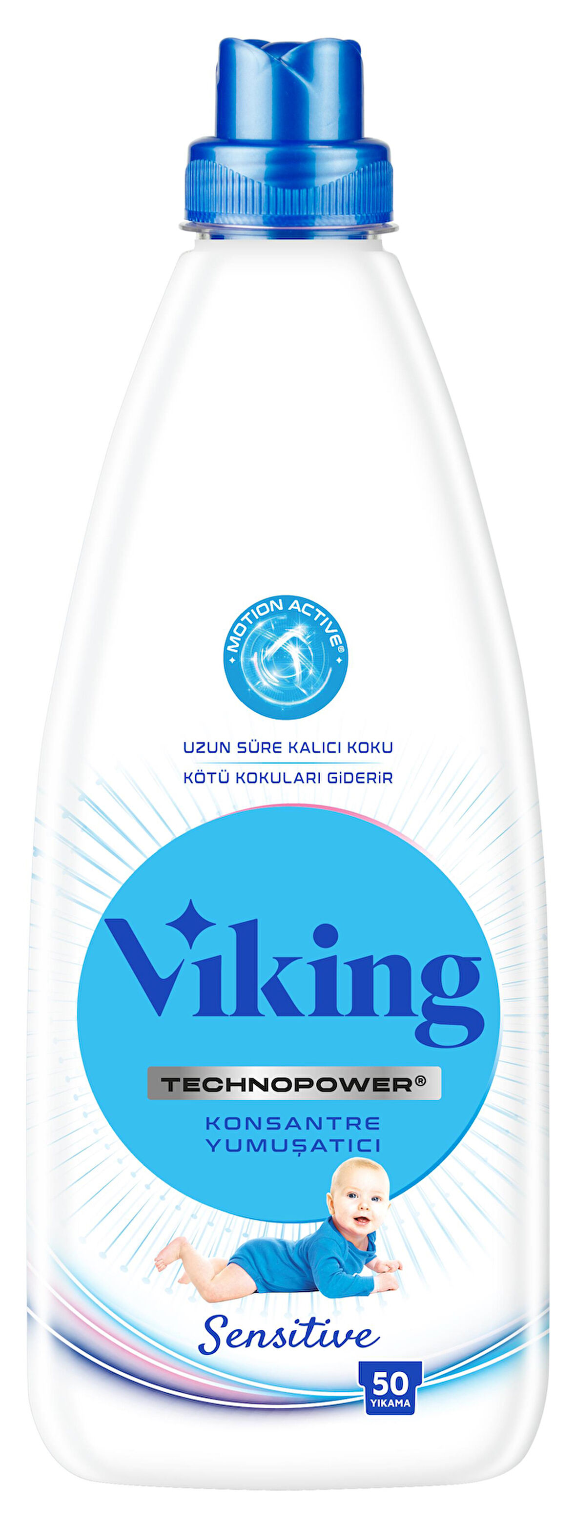 Viking Technopower Konsantre Çamaşır Yumuşatıcı Sensitive 1440 Ml - 6 Adet