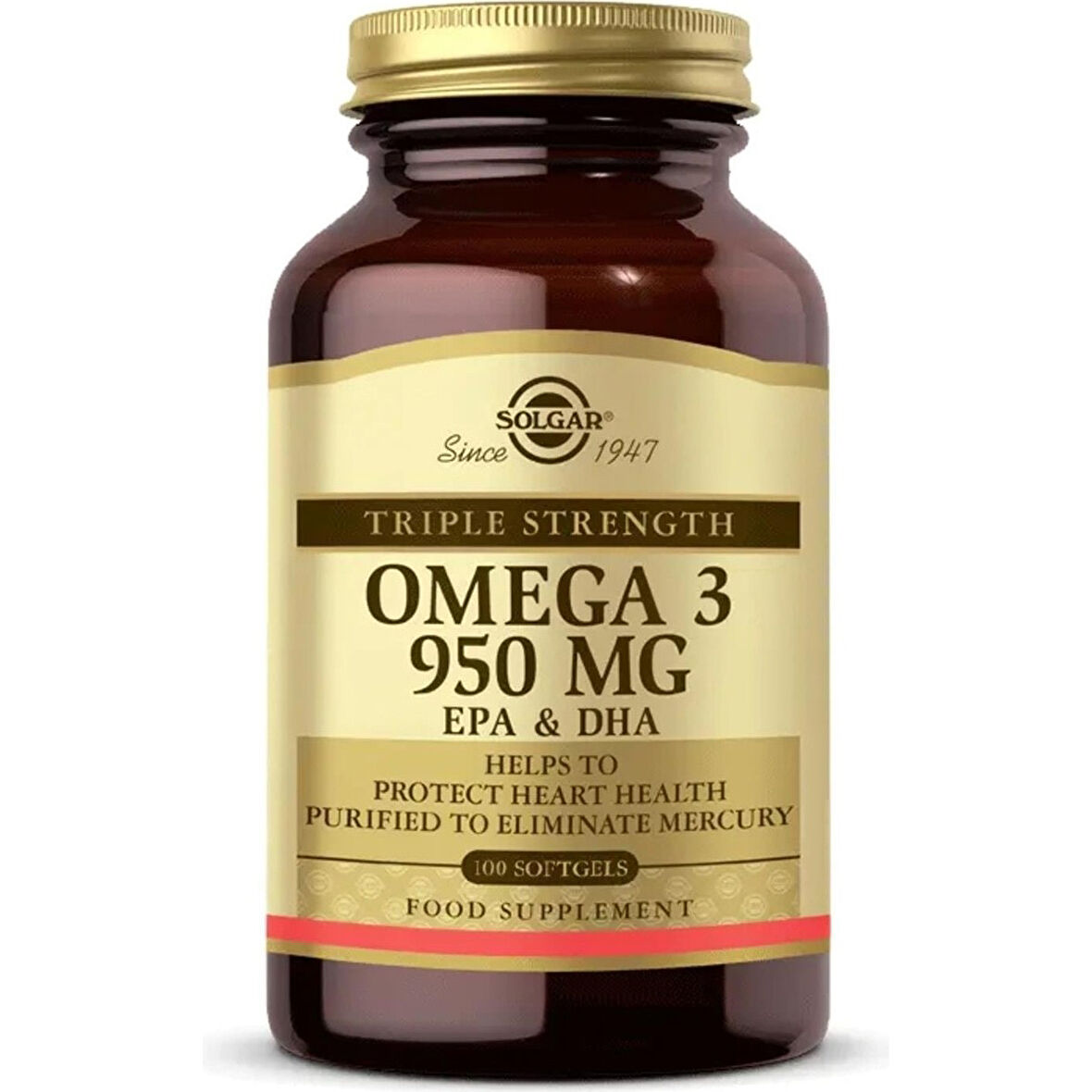 Omega 3 950 Mg 100 Yumuşak Jelatinli Kapsül