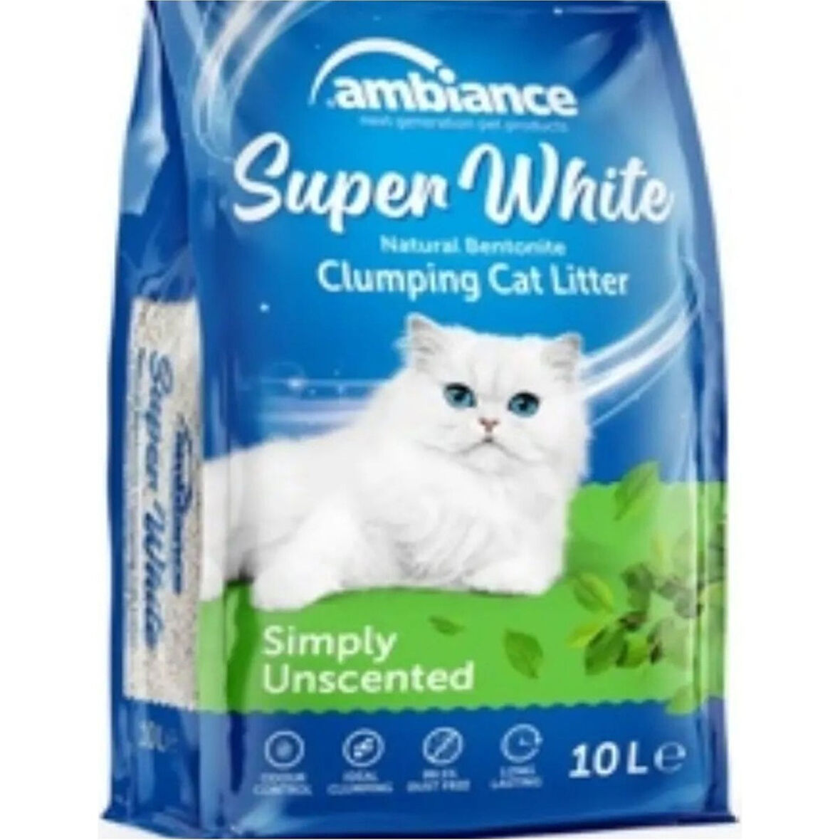 Ambiance Kedi Kumu Simply Unscented Kokusuz 10 Lt Ambiance Kedı Kumu 10 Lt